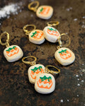 Pumpkin Sugar Cookie Stitch Marker